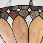 Lampada a soffitto Tiffany Invertita Brooklyn Media