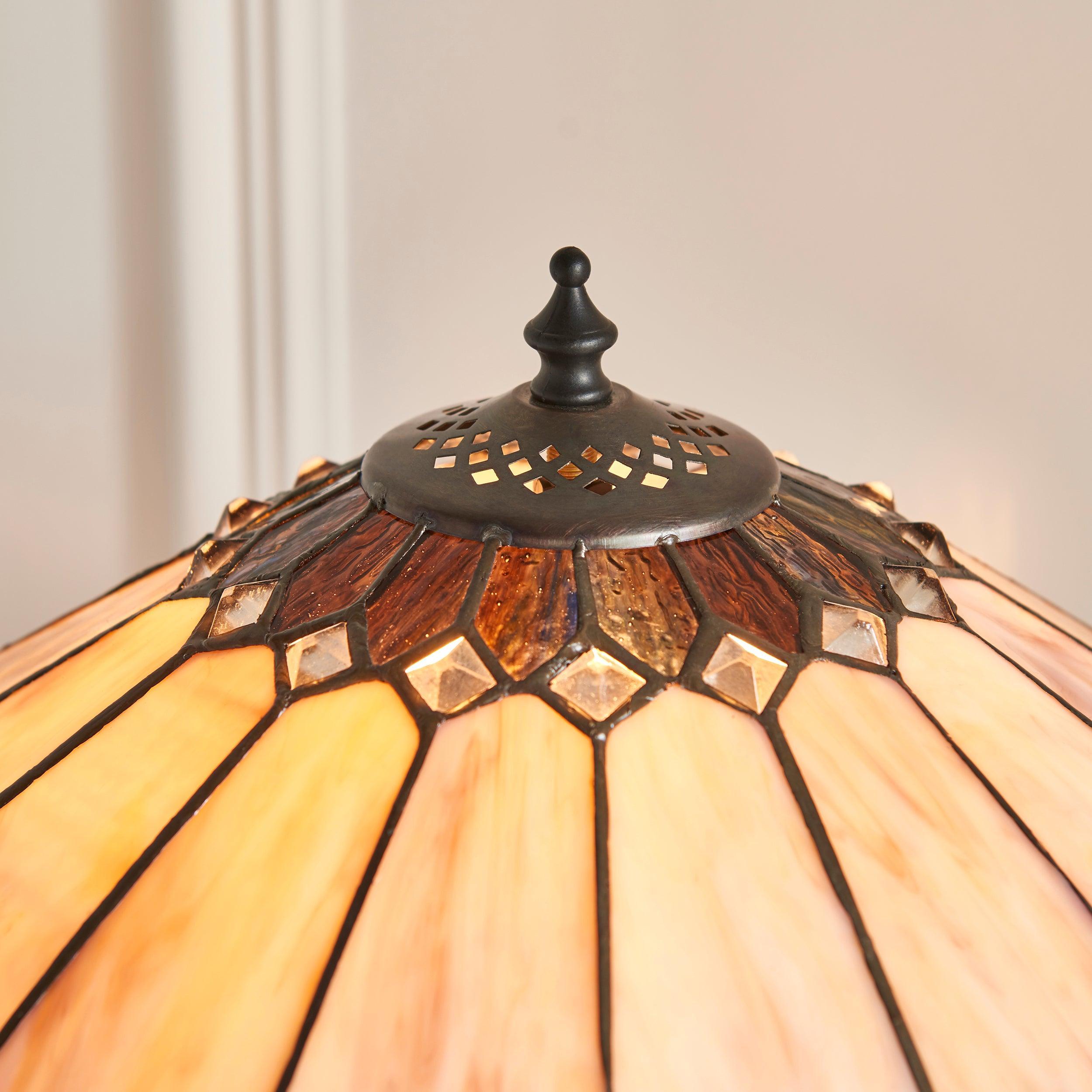 Lampada da Tavolo Tiffany Brooklyn di Interiors 1900
