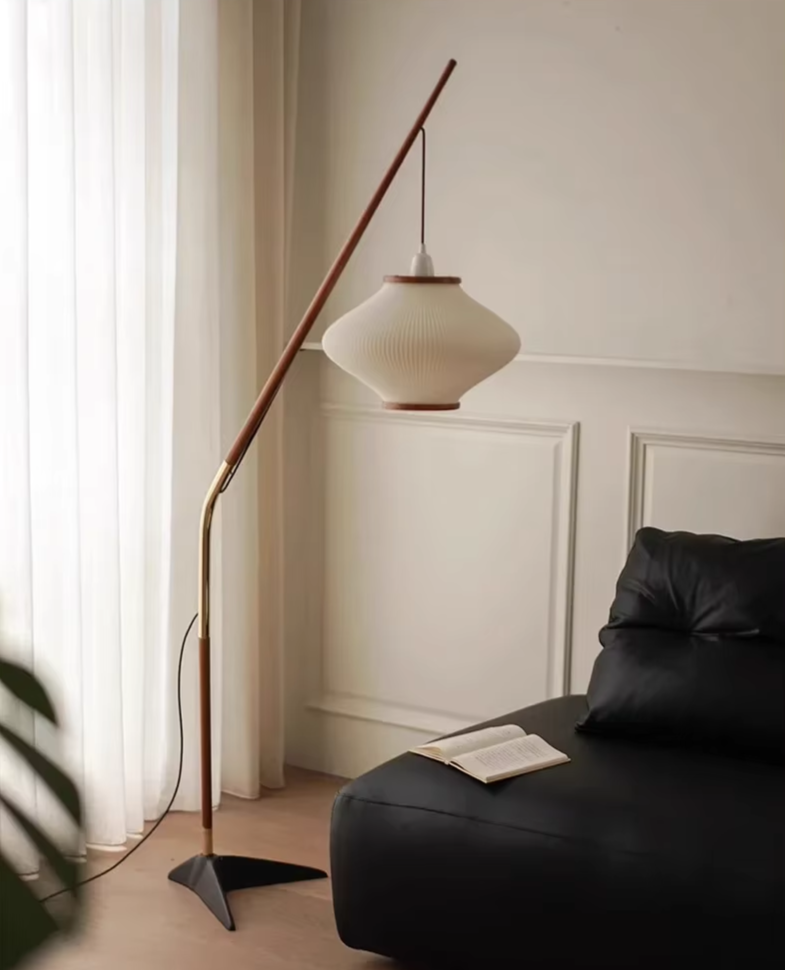 ScandiGlow Lampada da Terra LED Minimalista