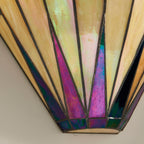 Interiors 1900 Dark Star Tiffany Wall Light