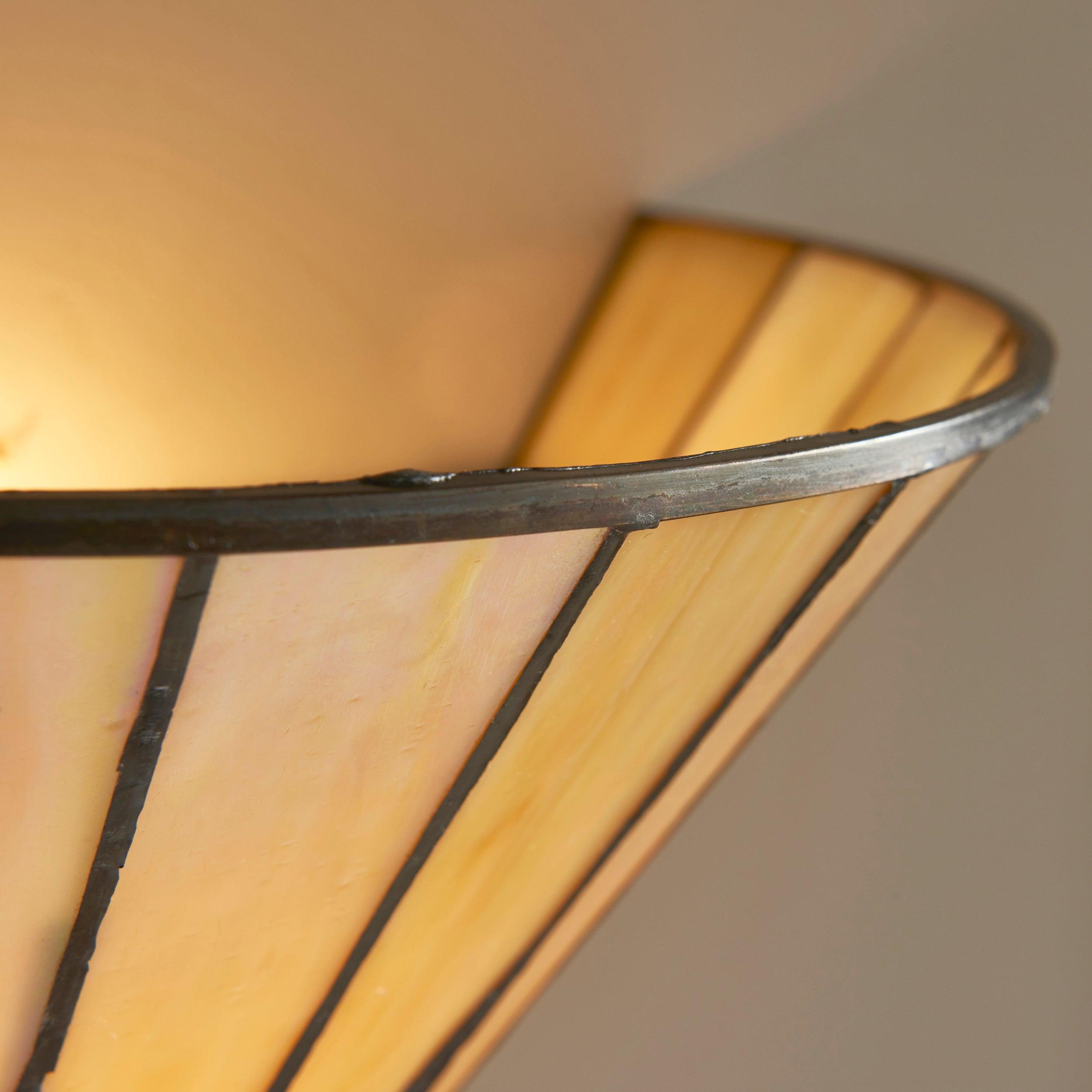 Interiors 1900 Dark Star Tiffany Wall Light