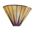 Interiors 1900 Dark Star Tiffany Wall Light