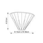 Interiors 1900 Dark Star Tiffany Wall Light