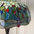 Lampada da terra Tiffany Blue Dragonfly Interiors 1900