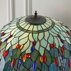Lampada da terra Tiffany Blue Dragonfly Interiors 1900
