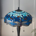 Lampada da Tavolo Tiffany Blue Dragonfly Interiors 1900