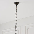 Hector Medium Tiffany Lampada da Soffitto, attacco per una lampadina