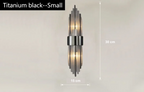 AuriLux Nordic Lampada da Parete in Cristallo