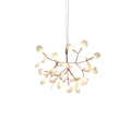 Lampadario in Acrilico a Petali di Rosa Modish