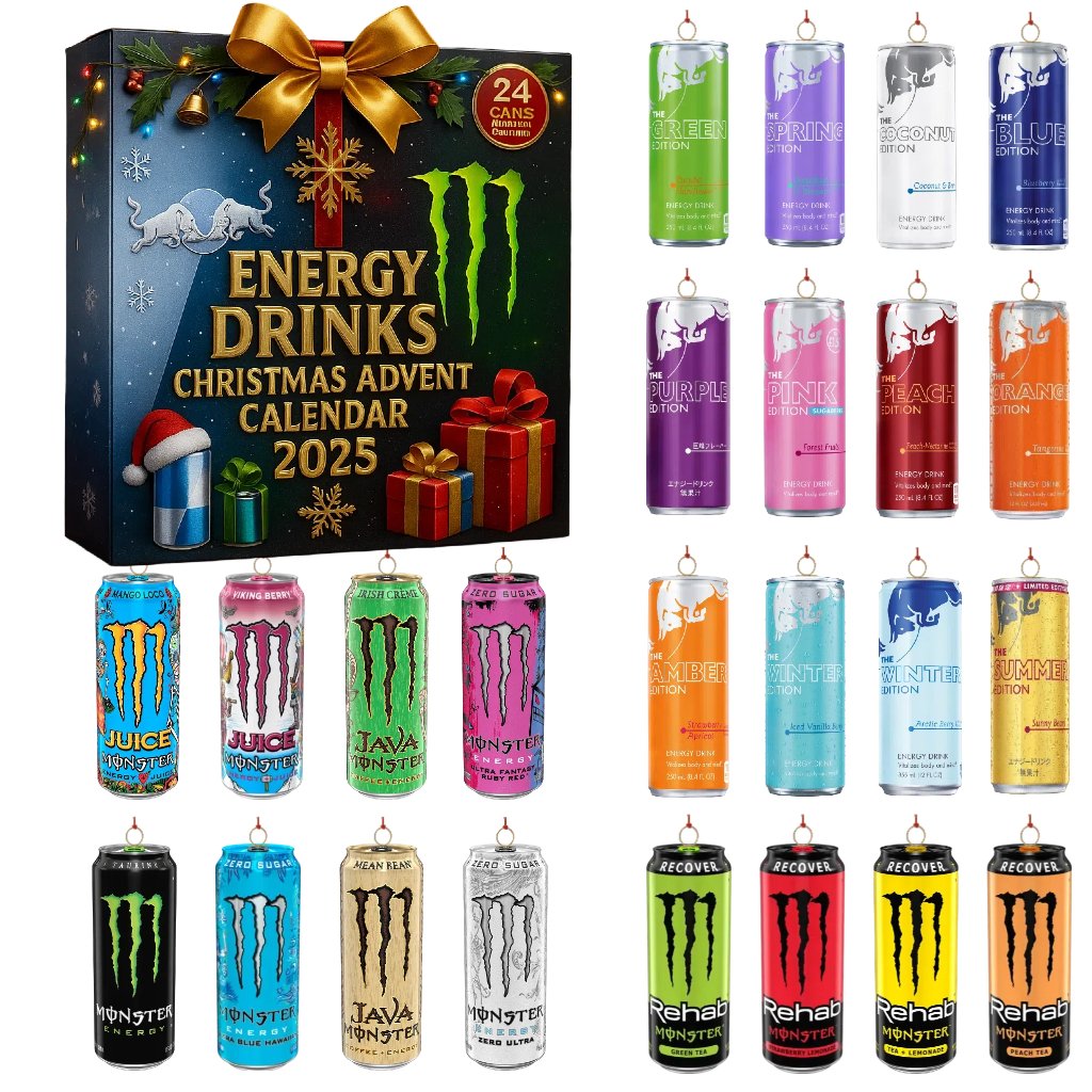 Calendario dell'Avvento Energy Drink - 2025