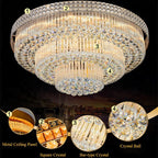 Lampadario a Cristallo Multi Livello
