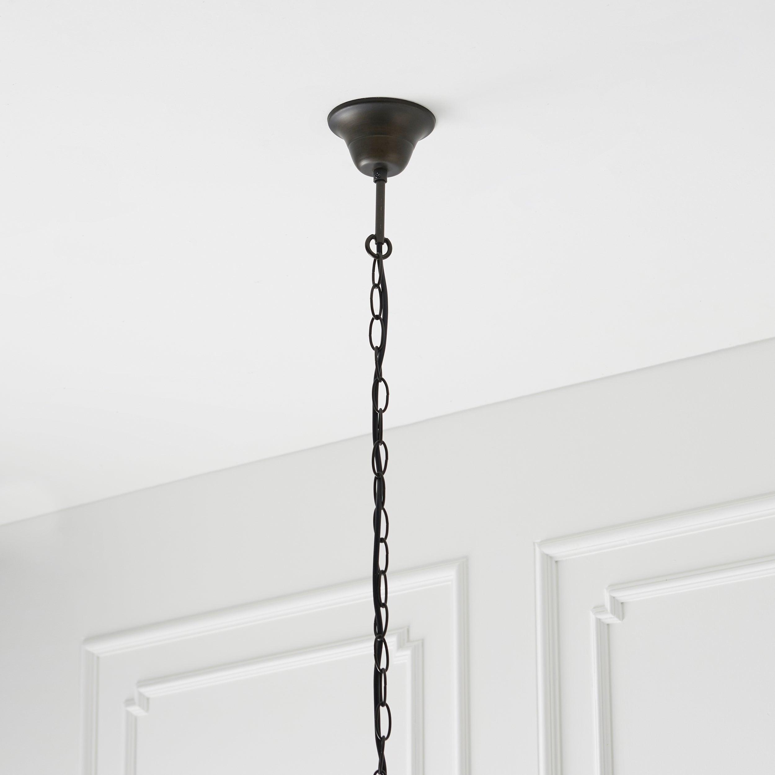 Lampadario Tiffany Grande Libellula Blu - Attacco per 1 Lampadina