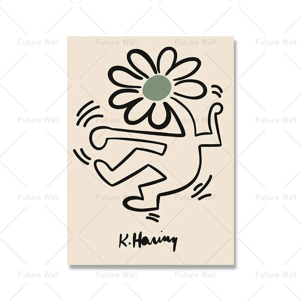 Keith Haring, Henri Matisse & Kusama