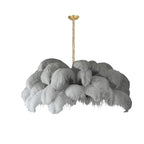 Candelabro Luxe Moderno Organic-Plume