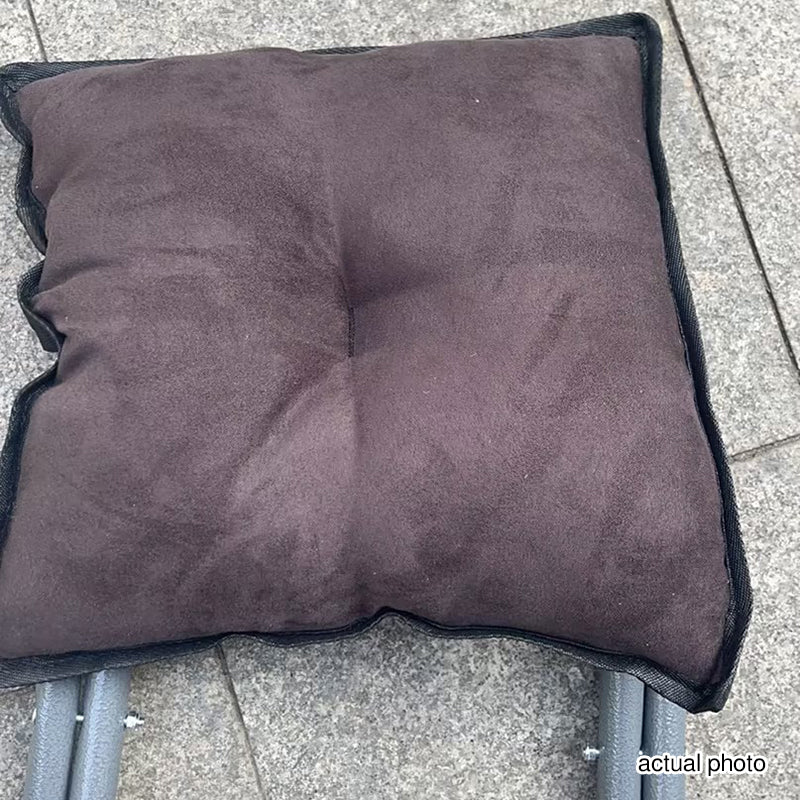 Poltrona Recliner Pieghevole Curva Rettangolare Rivestita in Ferro Scandinavo Contemporaneo per Soggiorno