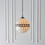 Interiors 1900 Fargo Lampadario Tiffany Globe Medio