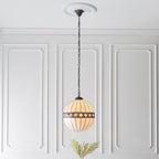 Interiors 1900 Fargo Lampadario Tiffany Globe Medio