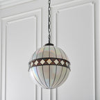 Interiors 1900 Fargo Lampadario Tiffany Globe Medio