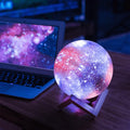 Frendorf | Lampada notturna a motivo stellare | Controllo touch, ricaricabile