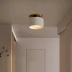 Lampada da soffitto a tamburo in porcellana