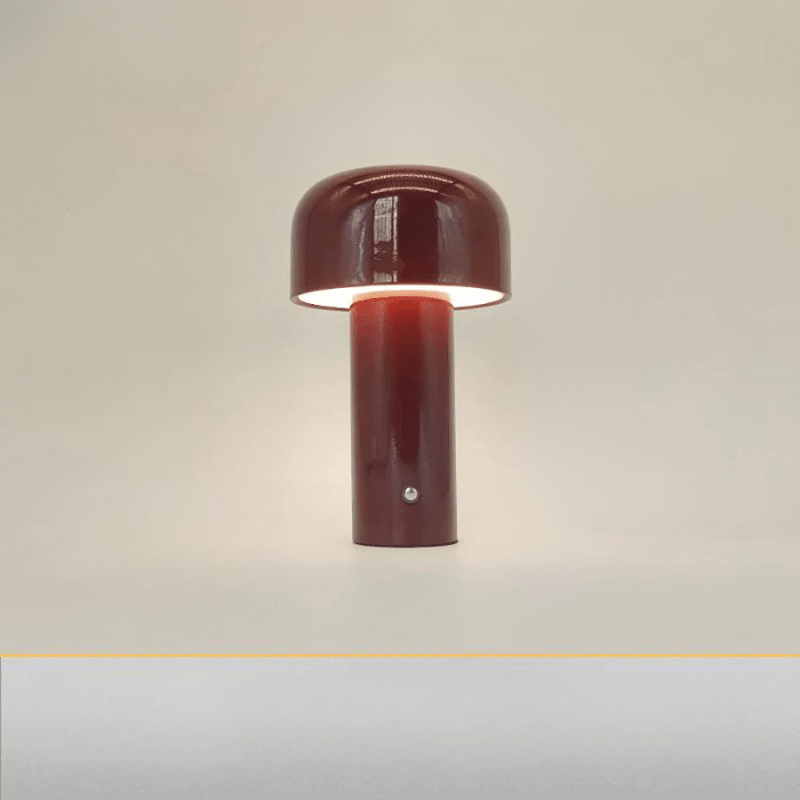 LumiShroom | Lampada da Tavolo Ricaricabile Senza Fili