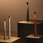 Nordico - Lampada da Tavolo LED Minimalista Scandinava Senza Fili