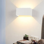 Moderna Applique da Esterno Impermeabile Rectangolare LED Illuminata Su e Giù