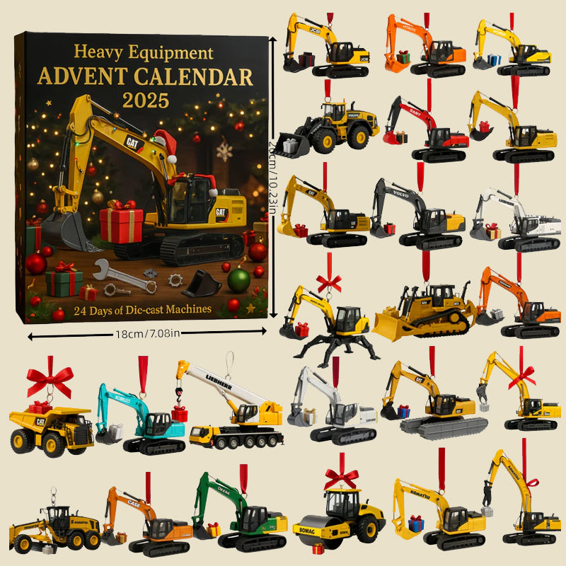 HeavyGear Calendario dell'Avvento | Emozionanti sorprese quotidiane per gli appassionati di macchine pesanti
