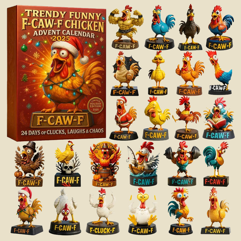 CluckJoy Calendario dell'Avvento | Conto alla rovescia a tema pollo per il 2025