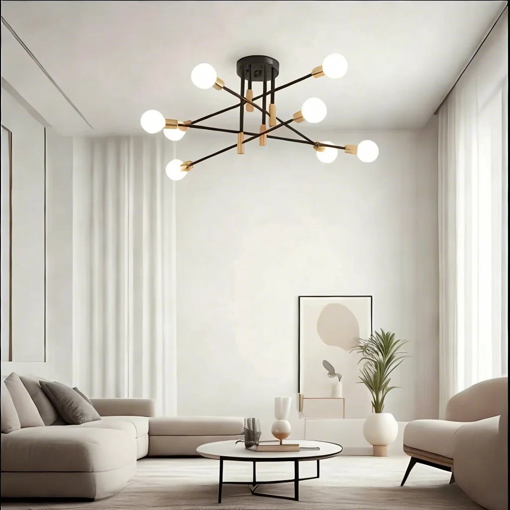 Lampada da soffitto LED moderna e chic