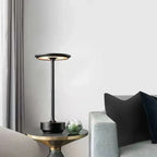 Lampada da Tavolo Ricaricabile LED a Cono in Ottone Moderno 1 Luce