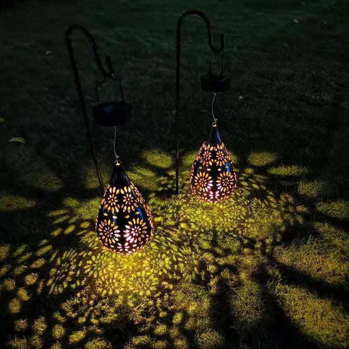 Lampada da giardino solare e resistente alle intemperie
