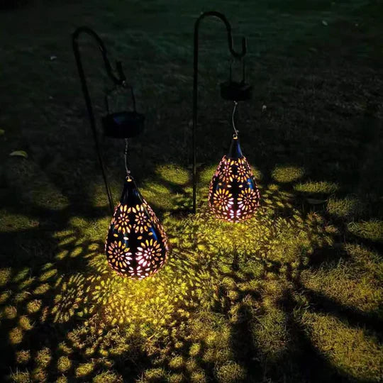 LumiGarden - Lampada da giardino a energia solare e resistente alle intemperie