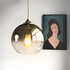 Lampada a sospensione in vetro industriale con LED – Moderna e decorativa | Ideale per cucine, sale da pranzo e bar