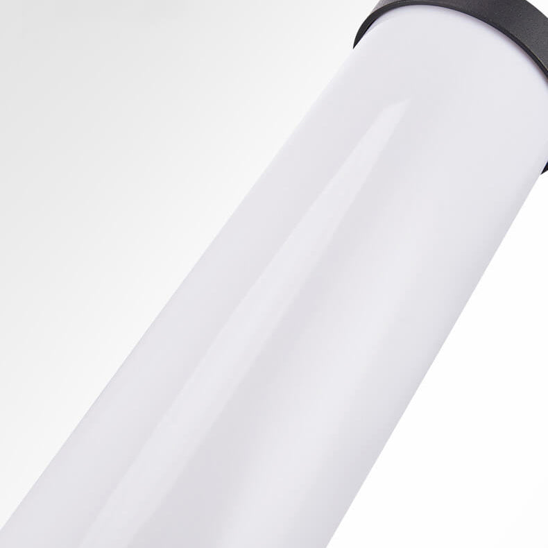 Design di Lampada da Terra LED Moderna Minimalista in Acrilico e Alluminio per Esterni