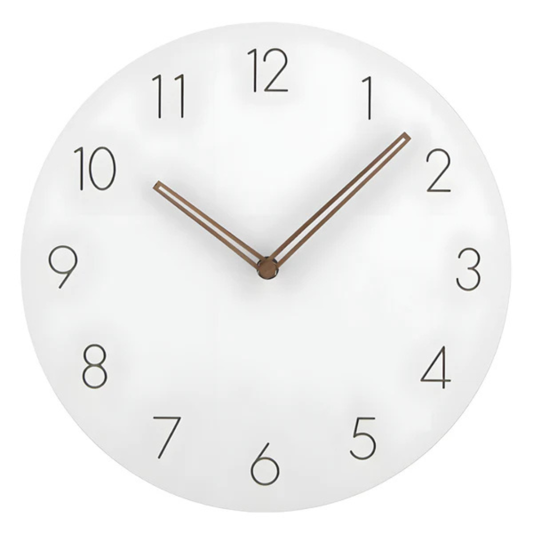 Nork - Orologio da Parete in Legno Minimalista