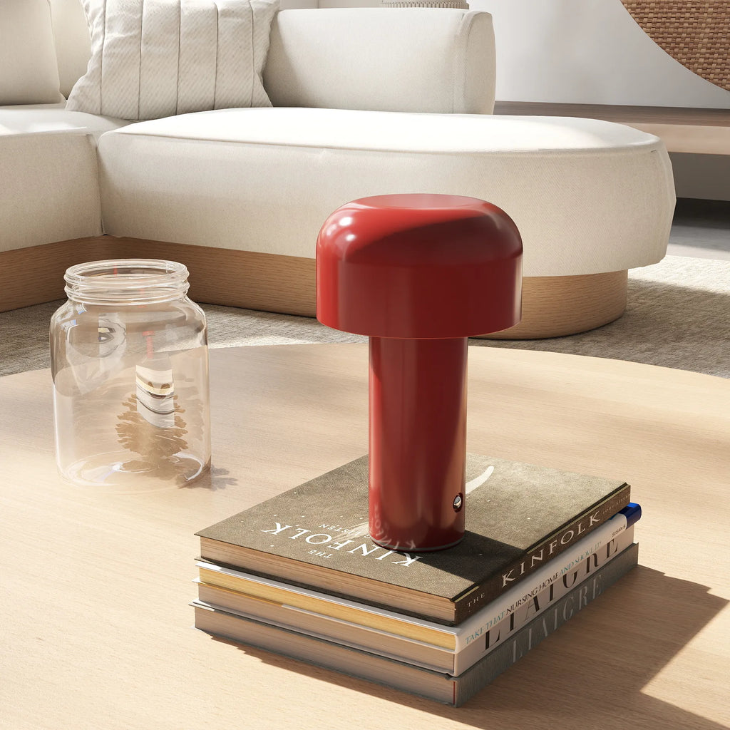 Lampada da Tavolo Creativa Semplice a Forma di Fungo