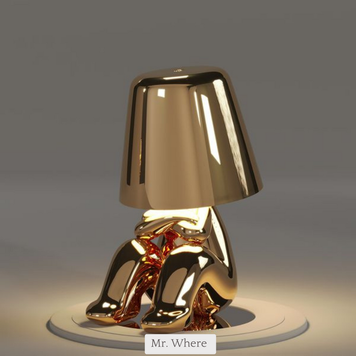 OCS - Lampada Designer Italiana Senza Fili – dimmerabile, 25 ore di luce & design giocoso