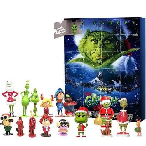 Calendario dell'Avvento Mostruoso – Calendario dell'Avvento Verde con Sorprese