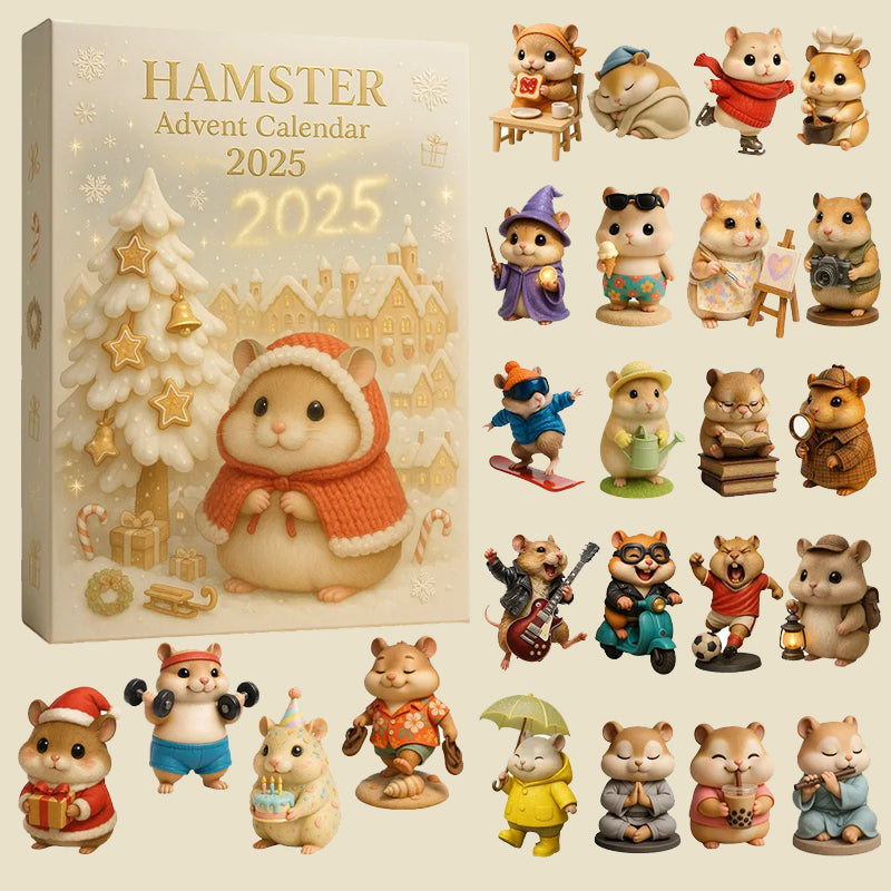 HamsterJoy Calendario dell'Avvento | Deliziose prelibatezze per le festività del tuo amico peloso