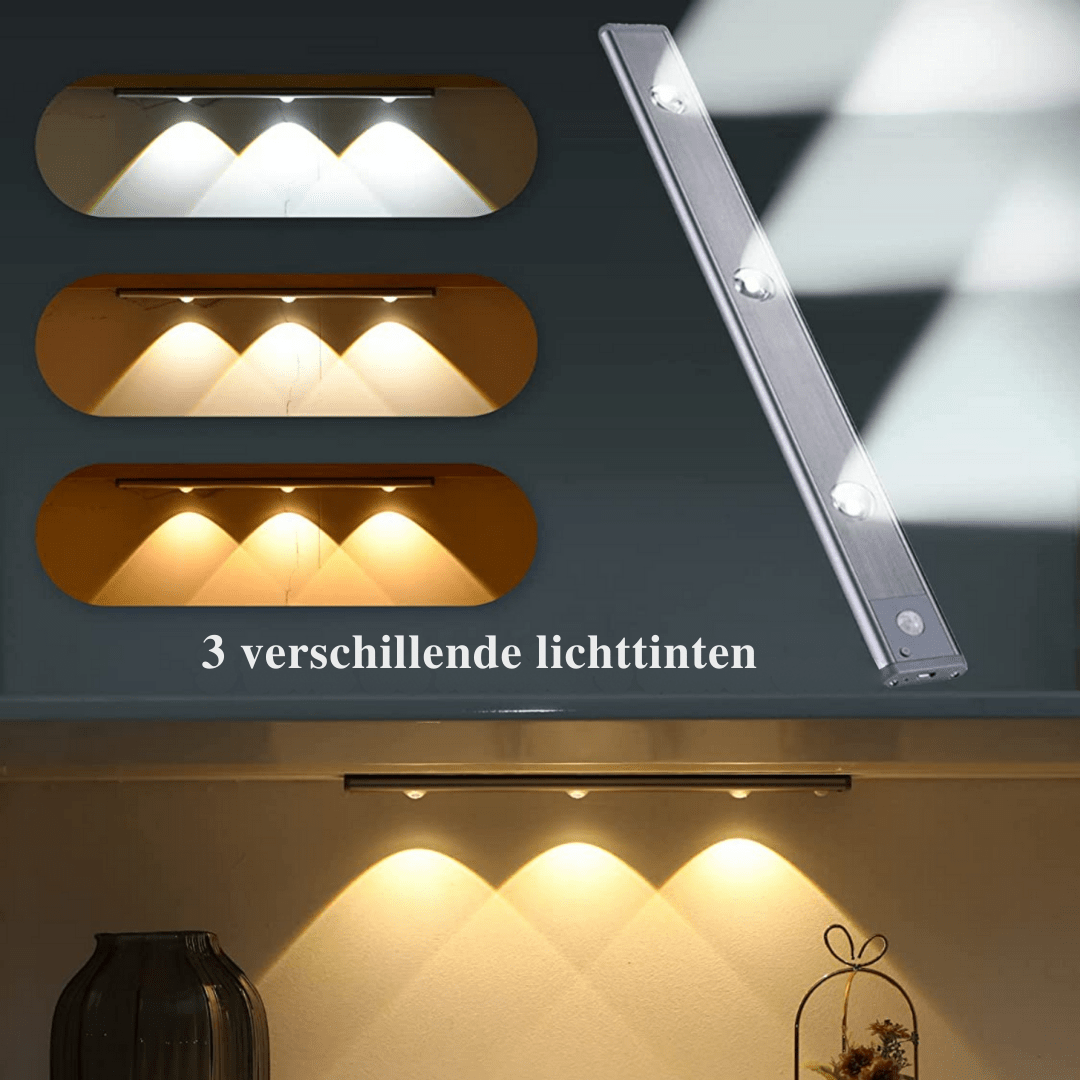 Lampada LED wireless con sensore di movimento