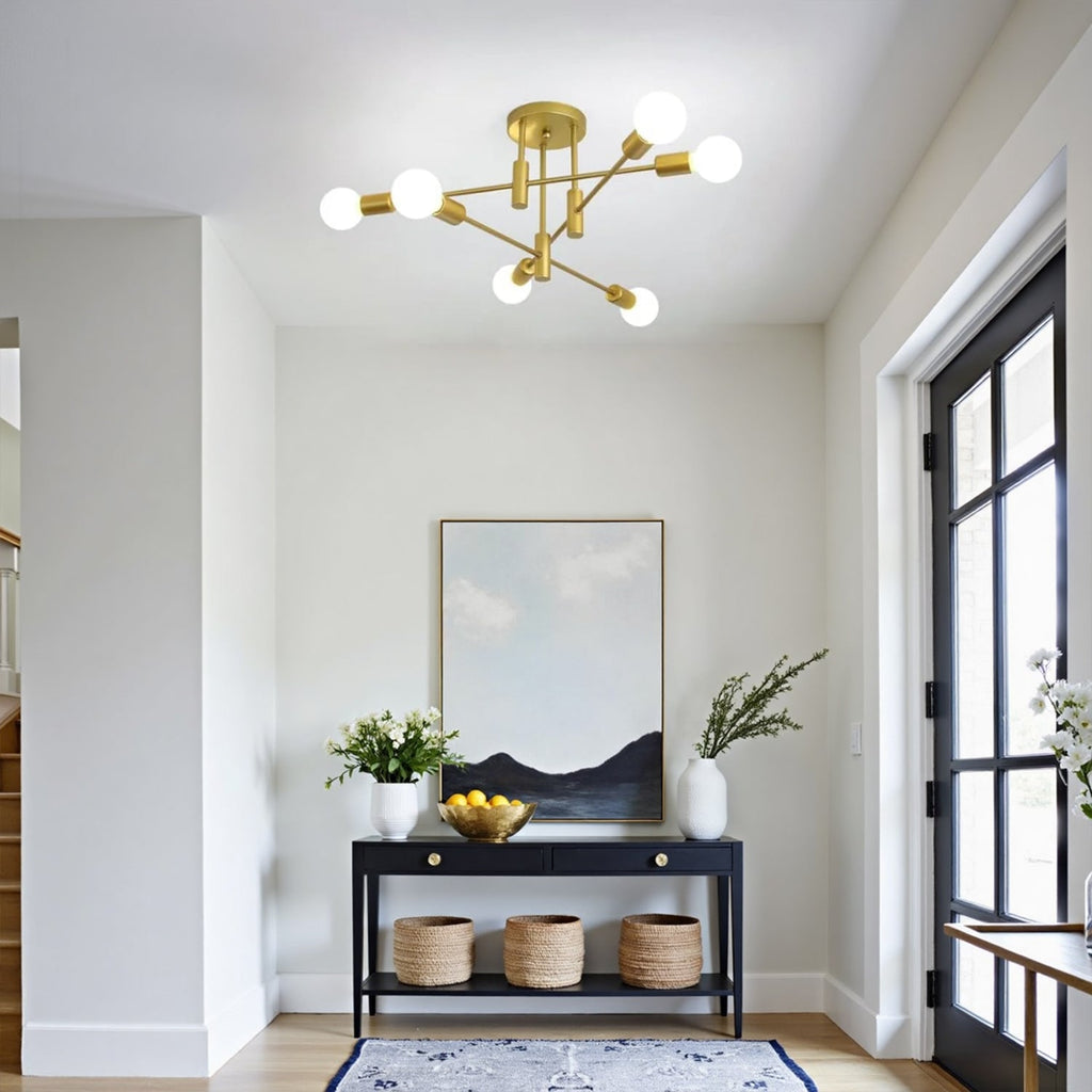 Moderna Luce da Soffitto con Più Lampadine Nordic