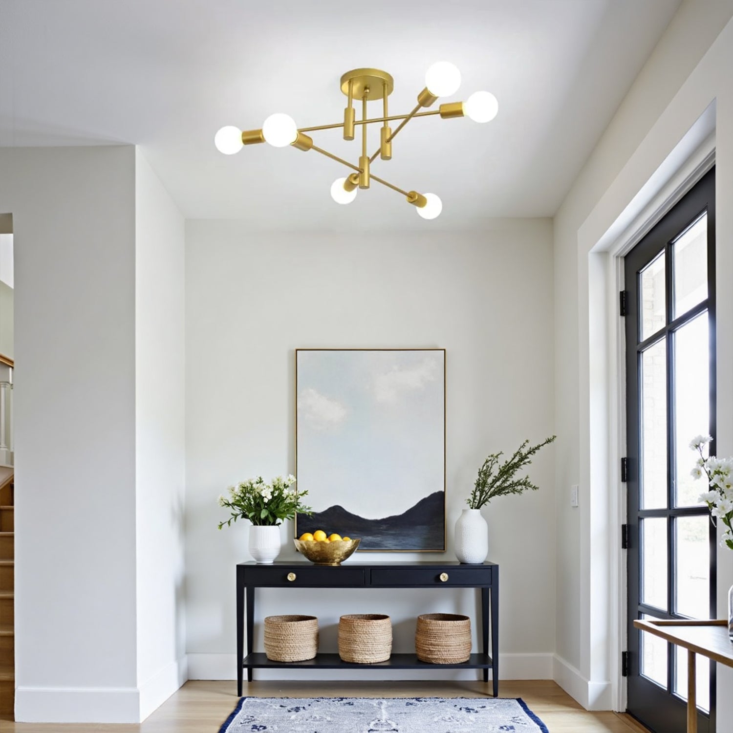 Moderna Luce da Soffitto con Più Lampadine Nordic