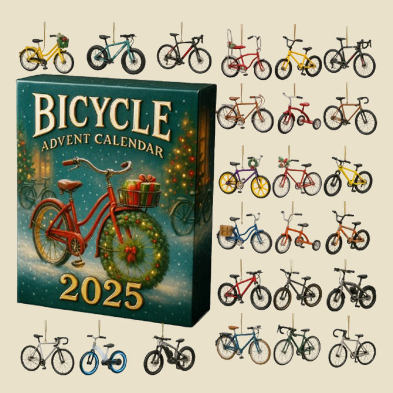 Calendario dell'Avvento Retro Fietsfeest 2025 – 24 Miniature piene di gioia natalizia