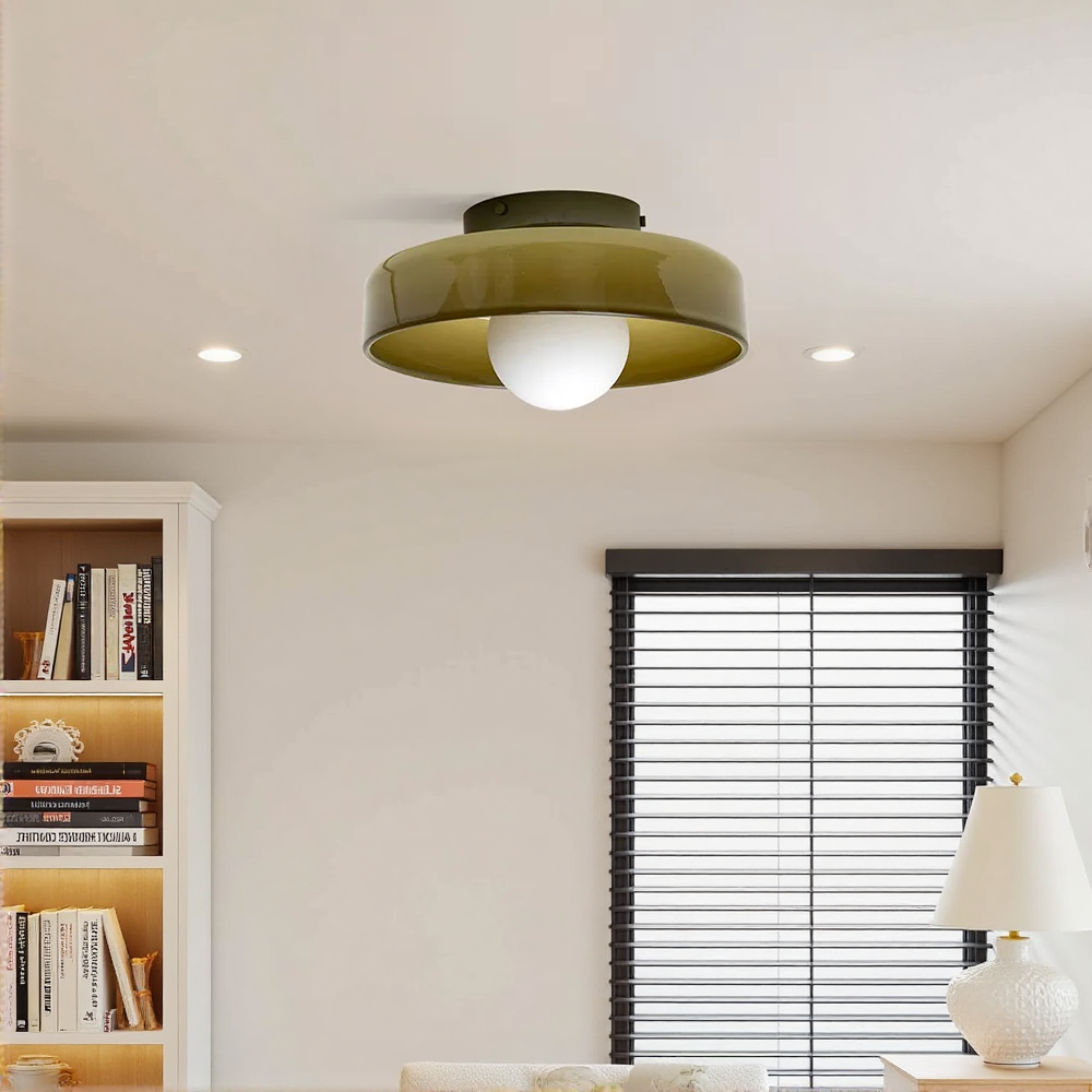 Glarefusion Moderno Soffitto Lampada a Incasso Rotonda