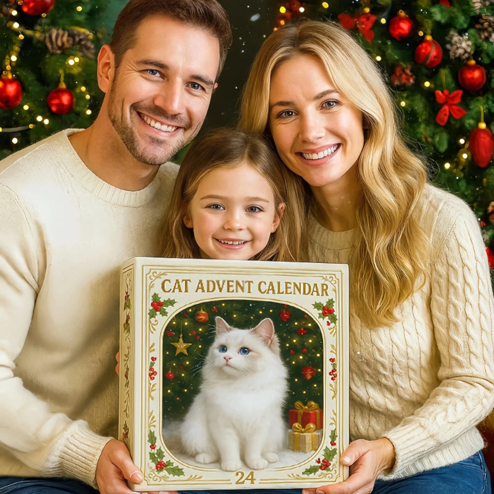 MeowMas | Conto alla rovescia di Natale per Gatti Porta Gioia e Atmosfera Natalizia nella Tua Casa