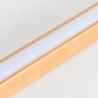 Arisha Linear Slim Ceiling Light, Legno