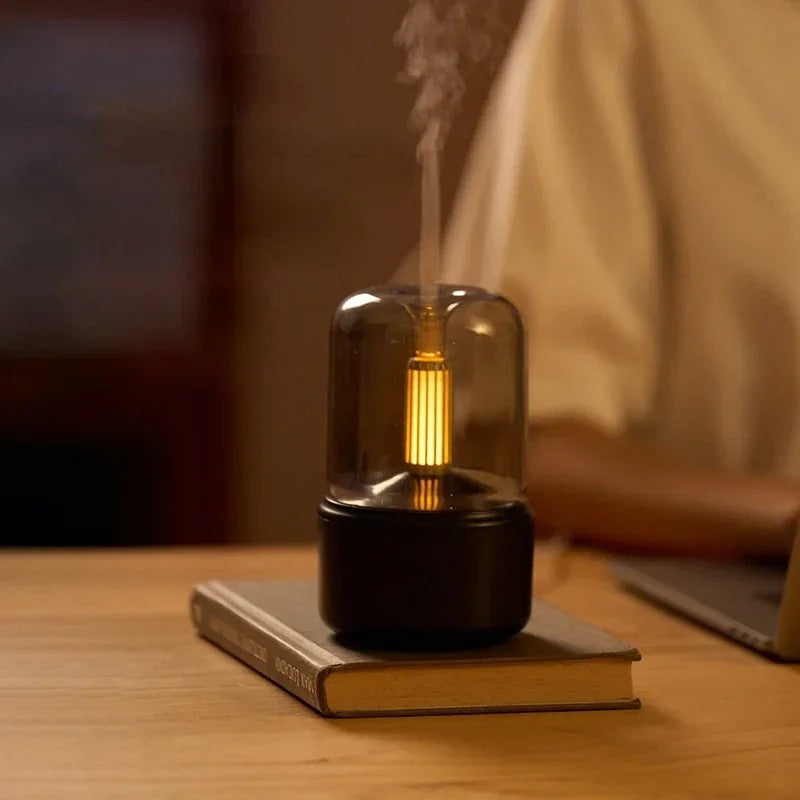 SereneMist - Elegante diffusore di aromi con luce soffusa