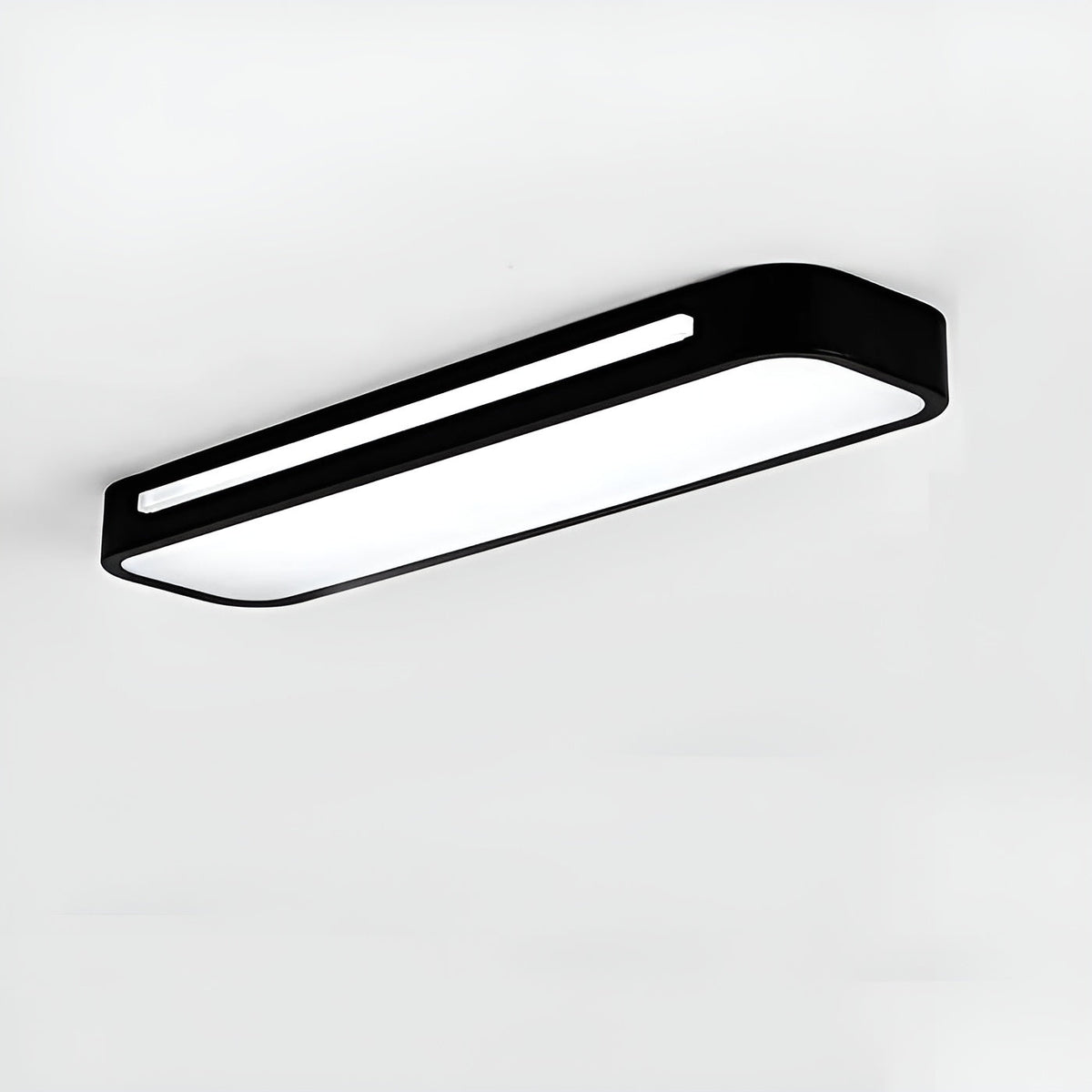 Lampada da soffitto rettangolare – Linee chiare e design moderno | Perfetta per soggiorno e zona pranzo