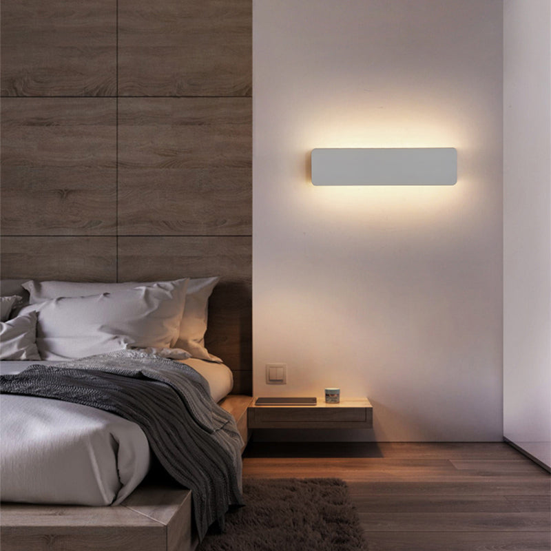 Lampada da Parete Interna Rotante in Metallo LED Arisha, Bianca